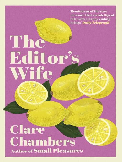 Title details for The Editor's Wife by Clare Chambers - Available